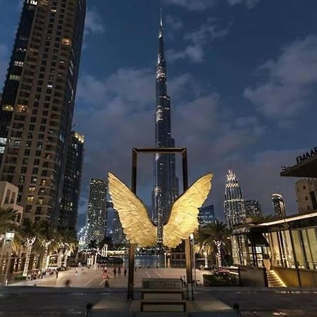 Апартаменти Luxury Burj Khalifa View - Mins Walking Dubai Mall Екстер'єр фото