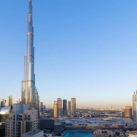 Апартаменти Luxury Burj Khalifa View - Mins Walking Dubai Mall Екстер'єр фото